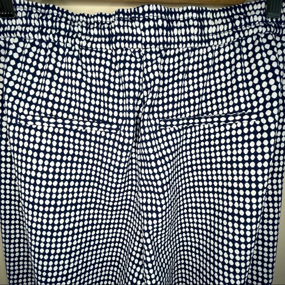 H&M Dressy Blue and White Joggers / Trousers / Pants Size 6 US - Picture 5 of 6